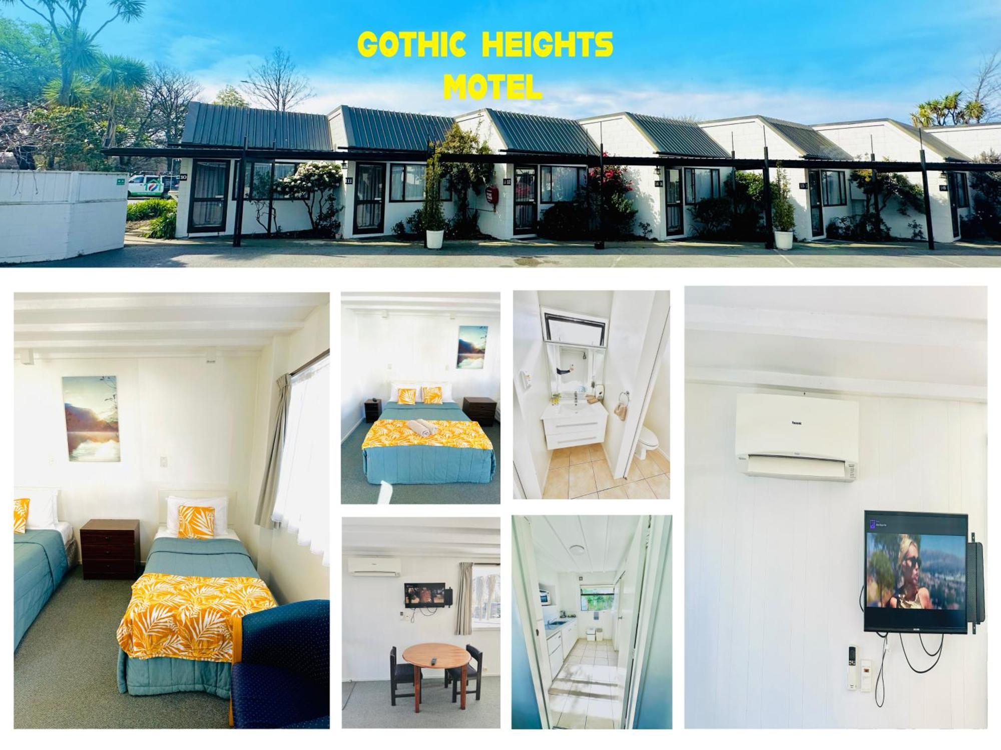 Gothic Heights Motel Крайстчерч Екстер'єр фото